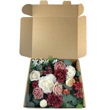 2入組23.62英寸婚禮歡迎花,裝飾花,人造花,婚禮接待及背景裝飾