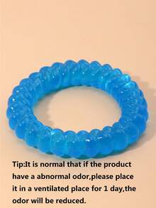 1 Vòng mài răng chống cắn cho thú cưng Tpr màu ngẫu nhiên, chỉ dành cho thú cưng - Nhiều màu - Xem 6