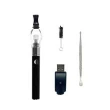 DEYOUZENG 1 Miếng , Trống Ly Hộp đạn Sáp Hút thuốc Bút , Có thể thay thế Máy phun sương Với 510 Ống xâu dây Pin Bút , Sáp , Có thể điều chỉnh - màu đen - Xem 3