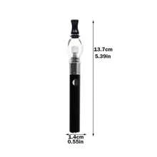 DEYOUZENG 1 Miếng , Trống Ly Hộp đạn Sáp Hút thuốc Bút , Có thể thay thế Máy phun sương Với 510 Ống xâu dây Pin Bút , Sáp , Có thể điều chỉnh - màu đen - Xem 2