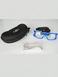 Unos Lentes Deportivos Resistentes Al Agua Para Jugar Voleibol, Futbol Con Soporte De Nariz Suave Y En Varios Colores - azul real - Ver 2