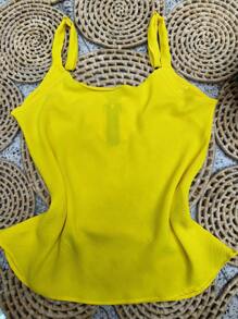 Women Tank Tops & Camis - Amarillo - Ver 3