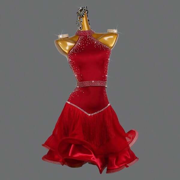 New Professional Latin Dance Competition Dress For Women, Sexy Dance