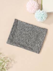 1条轻便透气涤纶条纹弹力头带，带护耳设计，适用于猫狗 - 灰色 - 查看 2