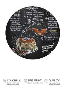 1pc Vintage Metal Sign - Retro Tin Sign - Dessert Food Theme - For Decorating Walls In Kitchen, Bakery, Cafe, Restaurant, Sign Size 12*8 Inches - Multicolor - View 7