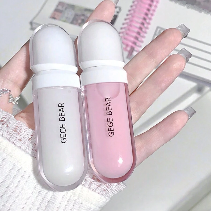 清透保濕唇膏,滋潤柔軟,減淡唇紋,適合日常使用,粉色
