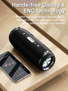 kasinuo Wireless Speakers, Outdoor Portable Subwoofer Speaker BT5.0, Built-in Mic, Waterproof IPX 5, Wireless Speaker, Dual Pairing,1800mAh Battery, 10 Hours Playtime Loud Stereo, 10W, Max20w Booming Bass