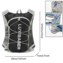 Hydration Vest Backpack 5l For Marathon Runner, Lightweight Running Backpack For Water Bag, Waterproof Sports Storage Bag, Running Hydration Waist Pack, Suitable For Triathlon, Marathon, Hiking, Running (Water Bag Not Included)Sport Bag School Backpack Drawstring Bag Rucksack Basketball Bag Drawstring Backpack Football Bag Sport Backpack College Student For Gym Travel Exercise Yoga Outdoor Outing Cycling Hiking Waterproof Lightweight Large Capacity Portable Accessories
