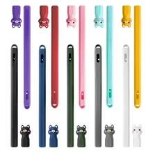 Hộp đựng bút cảm ứng hoạt hình dễ thương tương thích với Apple Pencil, nắp chống trượt & hộp đựng - Hồng - Xem 3
