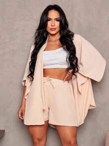 Women Two-piece Outfits - 米色 - 查看 1