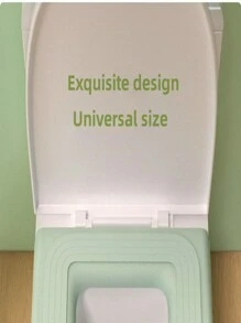 1 件防水馬桶座墊,通用型,柔軟泡沫,可水洗可擦拭,適合家庭浴室