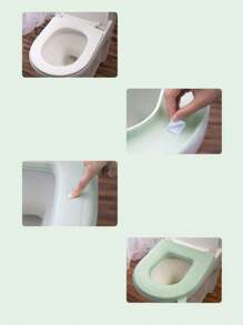 1 件防水馬桶座墊,通用型,柔軟泡沫,可水洗可擦拭,適合家庭浴室