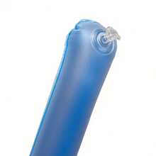 1 pieza Lámpara plegable portátil y inflable, luz nocturna, luz para camping/carpa al aire libre, iluminación para jardín exterior, caminos, patio - Azul - Ver 2