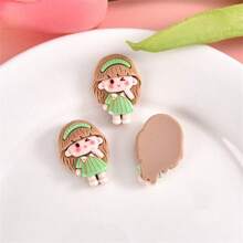 10pcs Mixed Resin Accessories For DIY Jewelry, Stationery, Phone Cases, Keychains, Cups, Shoe Clips, Fridge Decals, Jewelry Making Materials (Suitable For Adults Aged 14+) - Multicolor - View 10