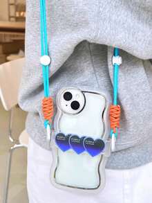 3 件心型手機袋附長斜背帶