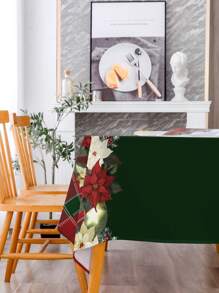 1入組聖誕圖案圖案桌布 - 多顏色 - 查看 4