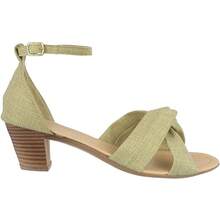 Women Heeled Sandals - Màu be - Xem 4