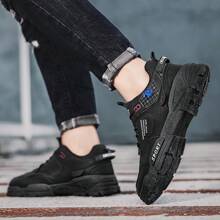 Fashionable, Comfortable, Slip-resistant And Wear-resistant High-top Casual Work Shoes