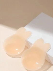 (diameter 10cm) Thin Invisible Adhesive Bras Nipple Covers - Apricot - View 3
