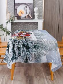 1 Miếng Mẫu giáng sinh In Khăn trải bàn - Nhiều màu - Xem 2