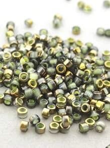 5700粒/80克,16種顏色2.5mm漸變玻璃種子珠,適用於diy手鍊,項鍊 - 彩色 - 查看 10