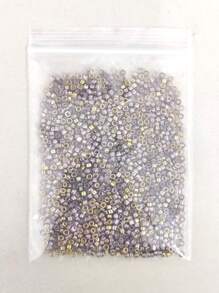 2.5 毫米 1400 件/0.7 盎司（20 克）渐变金色复古风格种子珠，法式刺绣材料，DIY 手链、项链，送给妈妈和朋友的礼物 - 淺粉色 - 查看 5