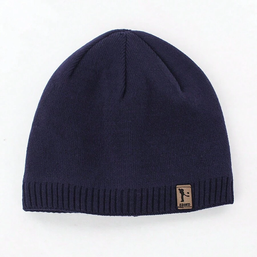 冬季天鵝絨保暖韓版針織帽