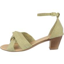 Women Heeled Sandals - Màu be - Xem 2