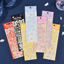 可愛的粉紅玫瑰設計貼紙