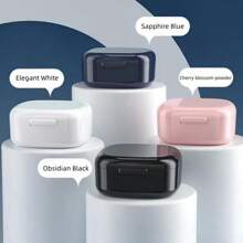 Denture Box Portable Soaking Case For Elderly False Teeth, Orthodontic Retainer And Whitening Tray Cleaning Storage Container - White - View 7