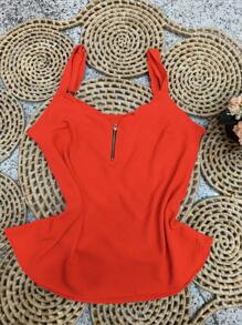 Women Tank Tops & Camis - Rusty Rose - View 1