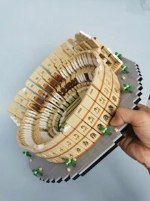 5594pcs Rome Colosseum Building Blocks Set World Landmarks Ancient Architecture Model - Ginger - View 1