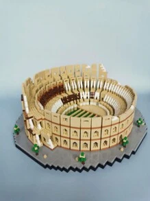 5594pcs Rome Colosseum Building Blocks Set World Landmarks Ancient Architecture Model - Ginger - View 3
