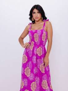 Women Dresses - 紫羅蘭色 - 查看 3