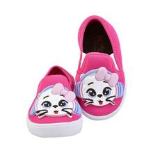 Kids Flats - 玫紅色 - 查看 4