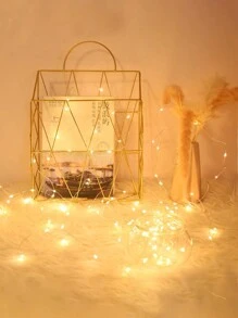 Led花束裝飾燈,氣氛燈飾,生日派對,生日禮物,鮮花花束,裝飾燈,禮品盒,攝影燈光等多用途。 - 黃色 - 查看 6