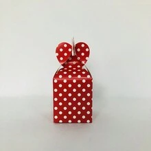 Caja De Dulces Rojos, 6 Piezas Por Paquete - Rojo - Ver 1