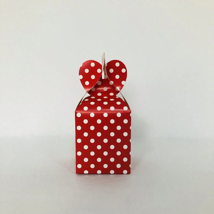 Caja De Dulces Rojos, 6 Piezas Por Paquete - Rojo - Ver 1