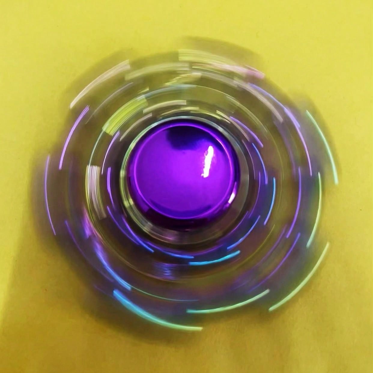 Finger Spinner Stress Relief Toy Mechanical Decompression Gyroscope