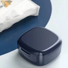 Denture Box Portable Soaking Case For Elderly False Teeth, Orthodontic Retainer And Whitening Tray Cleaning Storage Container - White - View 6