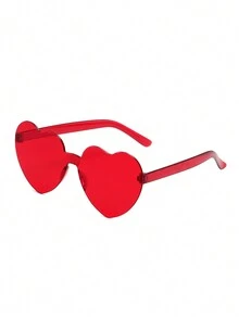 Party Heart Shaped Glasses - Multicolor - View 5