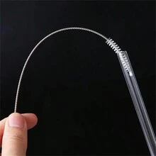 2/5/10 件,矽膠吸管刷,日常嬰兒奶瓶吸管刷,廚房配件,廚房用具,廚房小工具,廚房用品,廚房用具