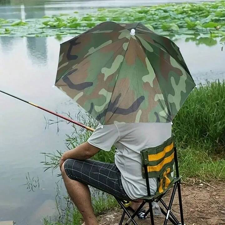 umbrella headband hat