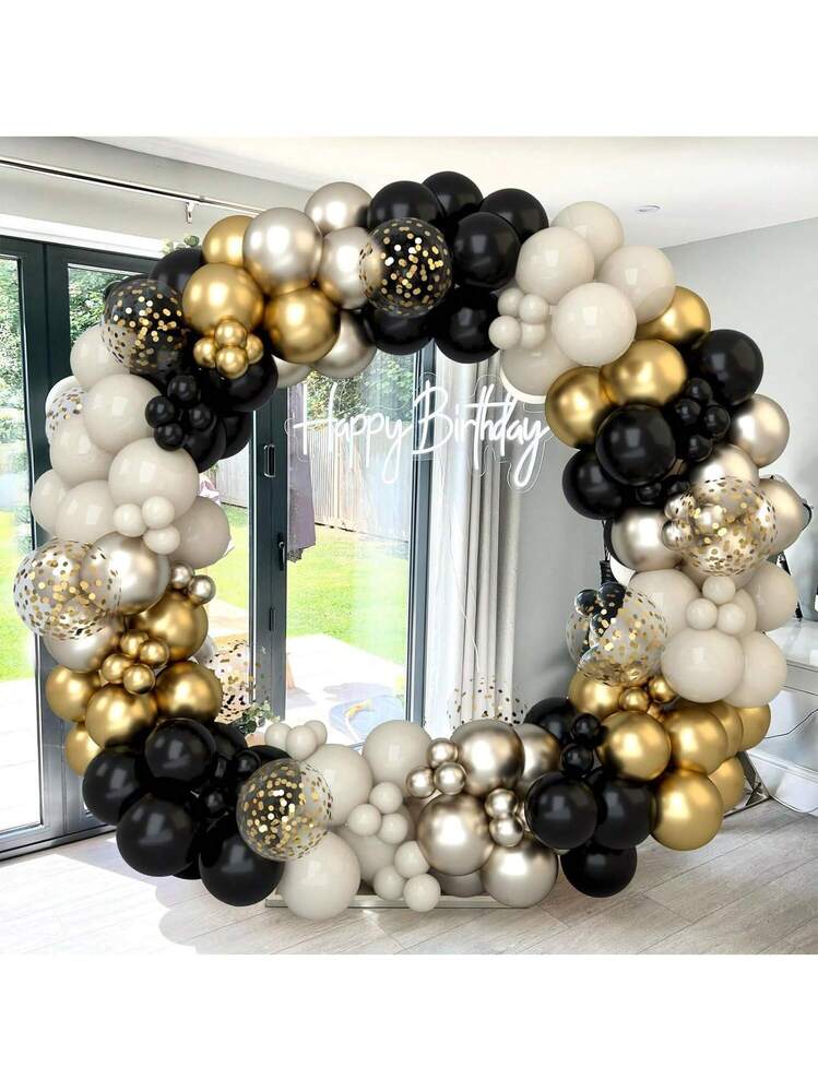 PATYDEST Wedding Arch Set - 3 Sequin Arch Backdrop Covers (6FT, 5FT, 4FT) Pink Gold Shimmer Sparkle Chiara Backdrop Stand Cover Stretchy Fabric For Birthday Gender Reveal Decor