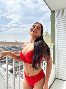 PASSIONATE SET II VARIED COMFORT SUPPORT - 紅色 - 查看 3