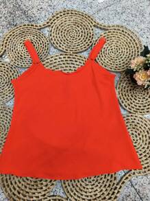 Women Tank Tops & Camis - Rusty Rose - View 2