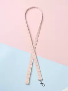 1pc Polyester Material Fresh Breeze Heart Pattern Pet Leash, Suitable For Cats & Small Dogs Outdoor Use (Not Suitable For Large Dogs) - Pink - View 8