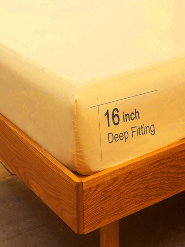 Bed Sheets Set 3/4 Pieces Luxury Soft Bed Sheets, Durable Microfiber