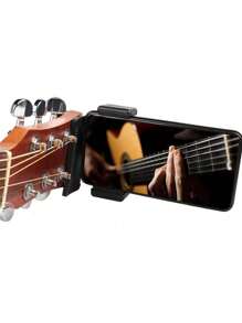 Gitaar Smartphone Houder, Geschikt Voor Live Streaming, Kalimba, Ukelele, Piano, Video-opname - Muziekinstrument Selfie Stand