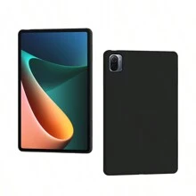 1 Vỏ Màu Đen Tương Thích Với Xiaomi Redmi Pad SE 11 Inch 2023 10.61" Tương Thích Với Xiaomi Pad 6 6 Pro 6Max 5 5 Pro 11" Máy Tính Bảng Silicon Mềm TPU Vỏ Bảo Vệ Màu Đen - màu đen - Xem 11